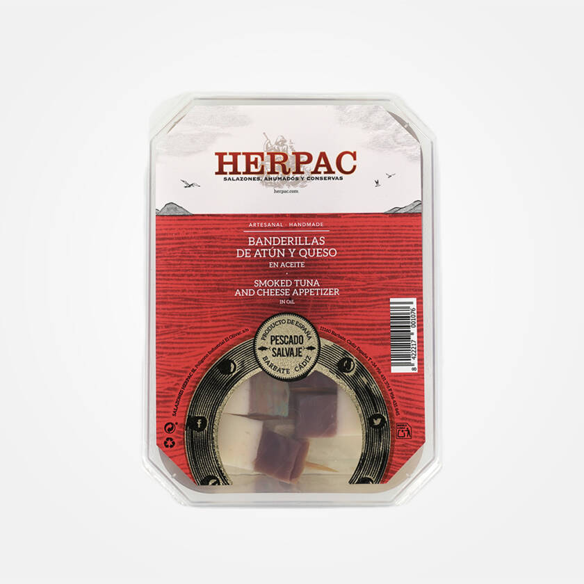 Banderillas atún queso 12 uds