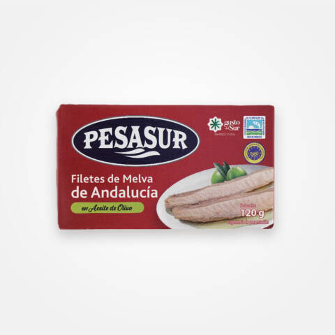 Melva filete aceite oliva 125 grs. Pesasur