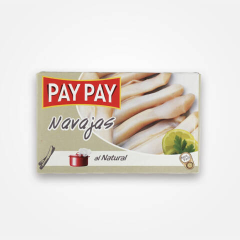 Navajas al natural Paypay